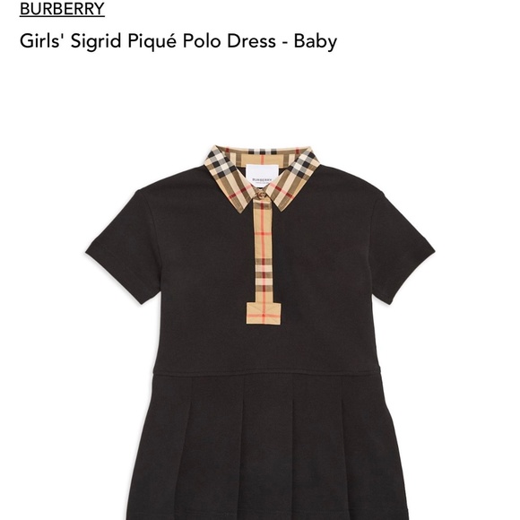 Burberry toddler dress